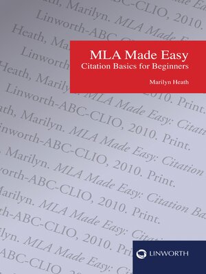 cover image of MLA Made Easy